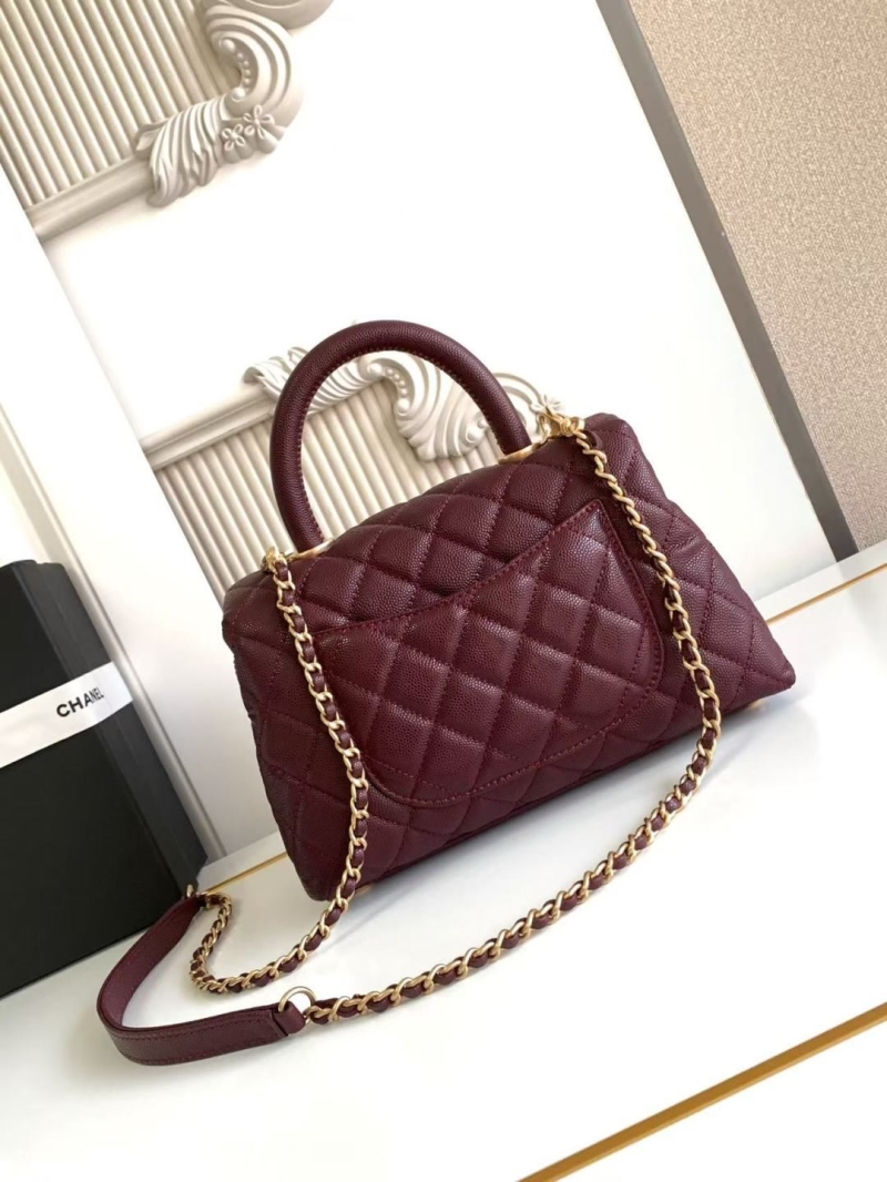 Ch**el top handle bags
